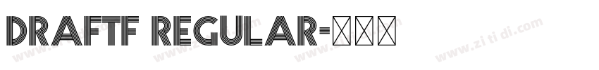 DraftF Regular字体转换